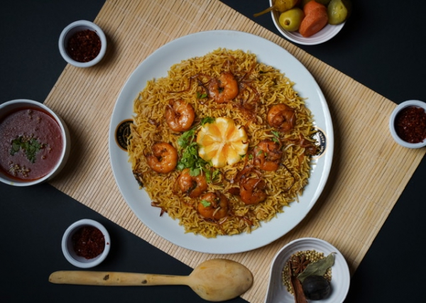 برياني روبيان